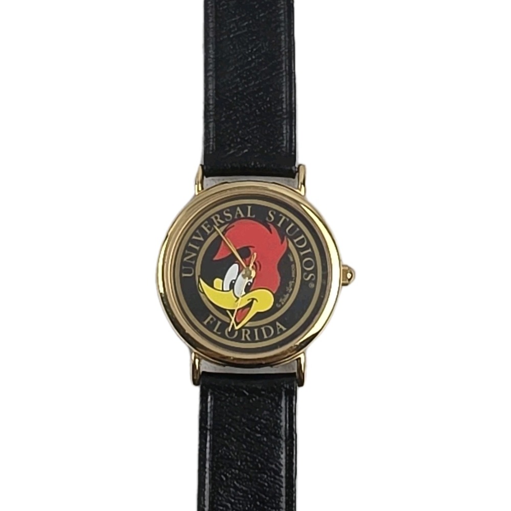 Vintage Universal Studios Florida Woody Woodpecker Watch Wristwatch